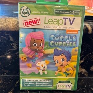 LeapTV Bubble Guppies Educational Game - Green